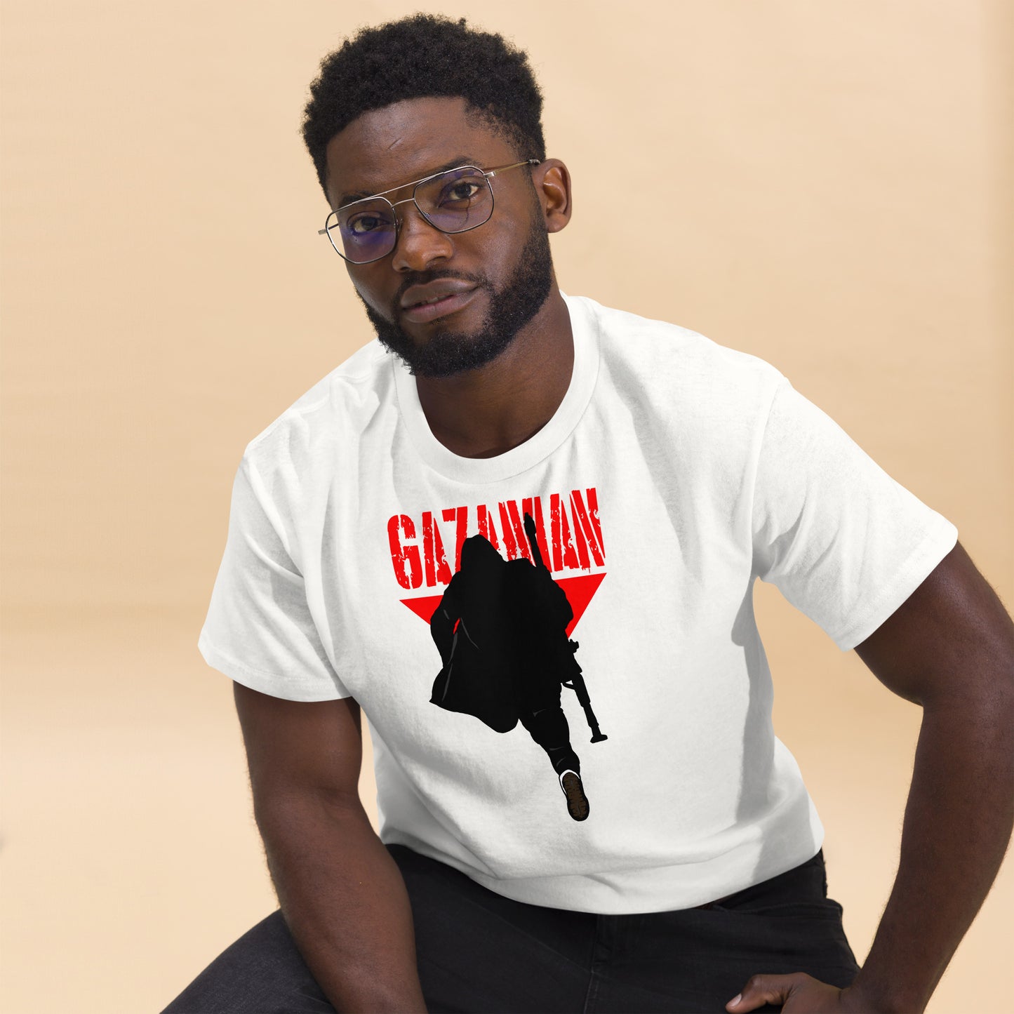 T-shirt GazaMan classique homme