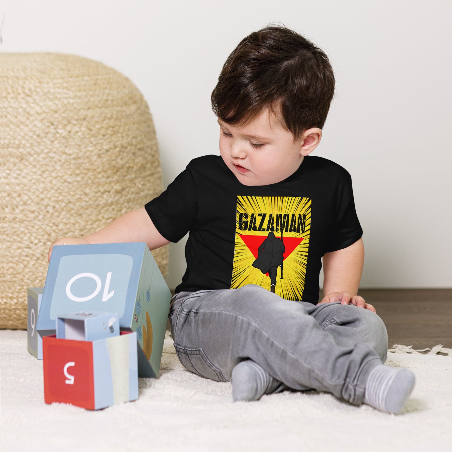 T-shirt à Manches Courtes pour Enfant en Bas Âge